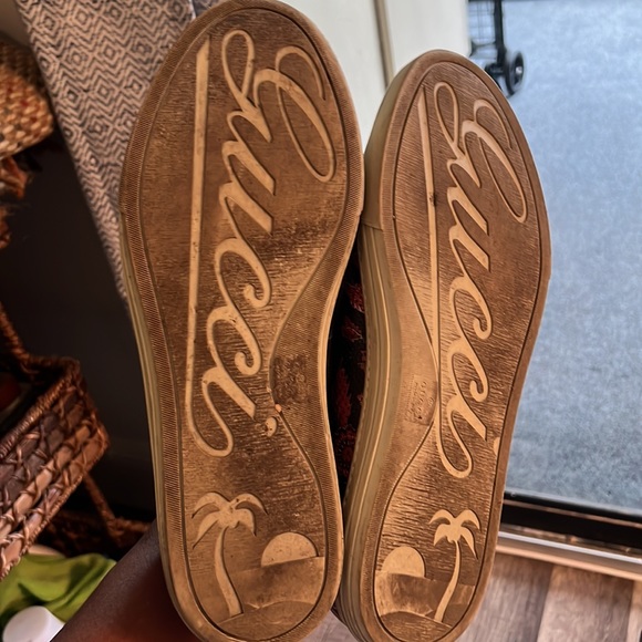 GUCCI SHAGREEN FLORAL SNEAKERS VINTAGE - Picture 9 of 10